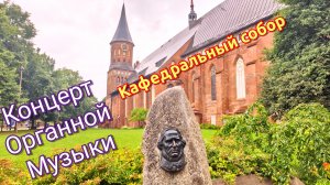 Топ-1👍 Органная музыка в Калининграде.Кафедральный собор на острове Канта.