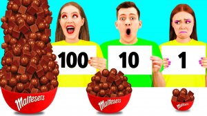 100 Слоев Еды Челлендж # Вкусные Кухонные Рецепты от PaRaRa Challenge