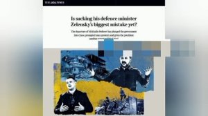 ‼️🇺🇦 Экс-министр обороны Украины Федоров похоже метит на место Зеленского, — The Times