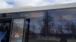 Автобус Голлаз-622810-10 следует по маршруту 316(Ивантеевка микрорайон Детская - Москва(м.ВДНХ)