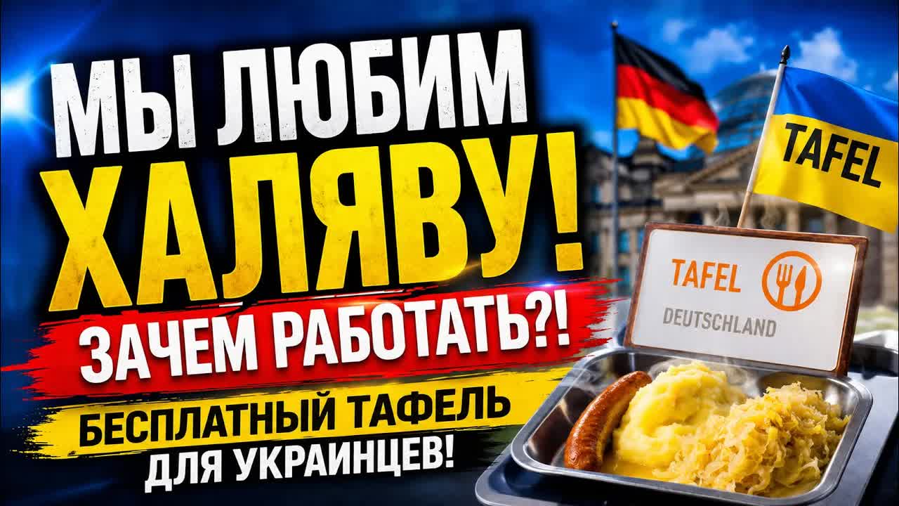 Мы не будем работать, мы любим Тафель: признание украинских беженок в Германии смотреть онлайн