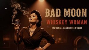 BAD MOON WHISKEY WOMAN   Raw Vintage Female Electric Delta Blues (1950s Southern Juke Joint)