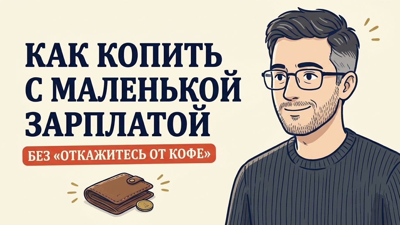 Как копить с маленькой зарплатой