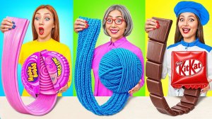 Кулинарный Челлендж# Я против Бабушки # Смешные Рецепты с Едой Multi DO Challenge