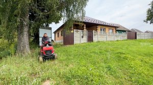 Больше ждать нельзя. Что у нас получилось? Заливаем проезд. Делаем отмостку своими руками.