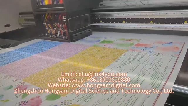 Пигментные чернила Hongsam и 16 головок i3200 — печать нейлона в 2 прохода Пигментные чернила Hongsam и 16 головок i3200 — печать нейлона в 2 прохода