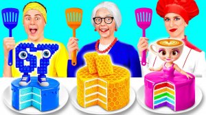 Кулинарный Челлендж# Я против Бабушки # Вкусные Кулинарные Хитрости от Fun Teen