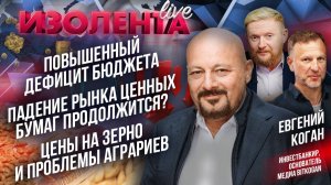 Повышенный дефицит бюджета|Падение рынка ценных бумаг продолжится?|Цены на зерно и проблемы аграриев