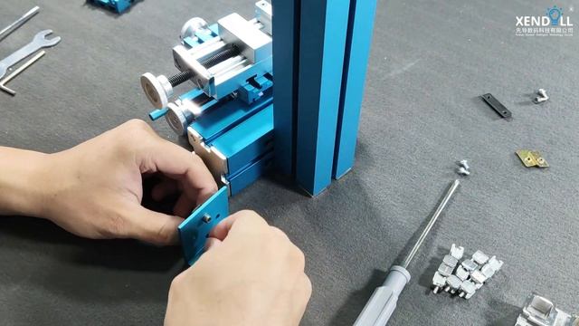 Milling machine assembly смотреть онлайн