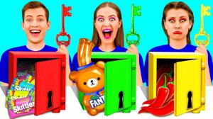 Выбери Правильный Ключ Челлендж # Забавные Кухонные Лайфхаки от PaRaRa Challenge