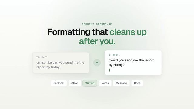 Бесплатный Voicetypr превращает речь в текст. смотреть онлайн