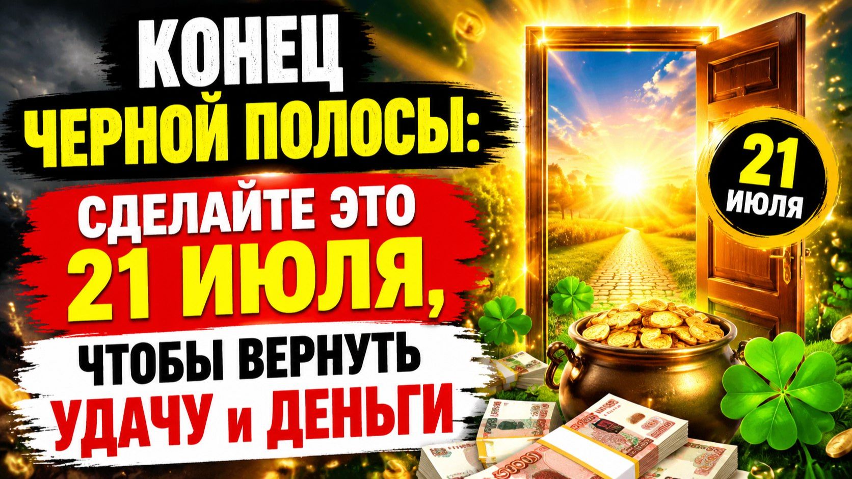 Конец черной полосы. Сделайте 21 июля и верните удачу. смотреть онлайн