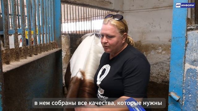 Тренер конно-спориивной школы Ирина Кравцова