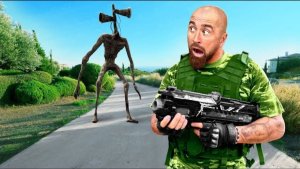 НА НАС НАПАЛ СИРЕНОГОЛОВЫЙ ! Страшилки