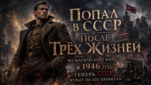 АУДИОКНИГА ПОЛНОСТЬЮ  Попал в СССР после трёх жизней  ПОПАДАНЦЫ  Книга 1