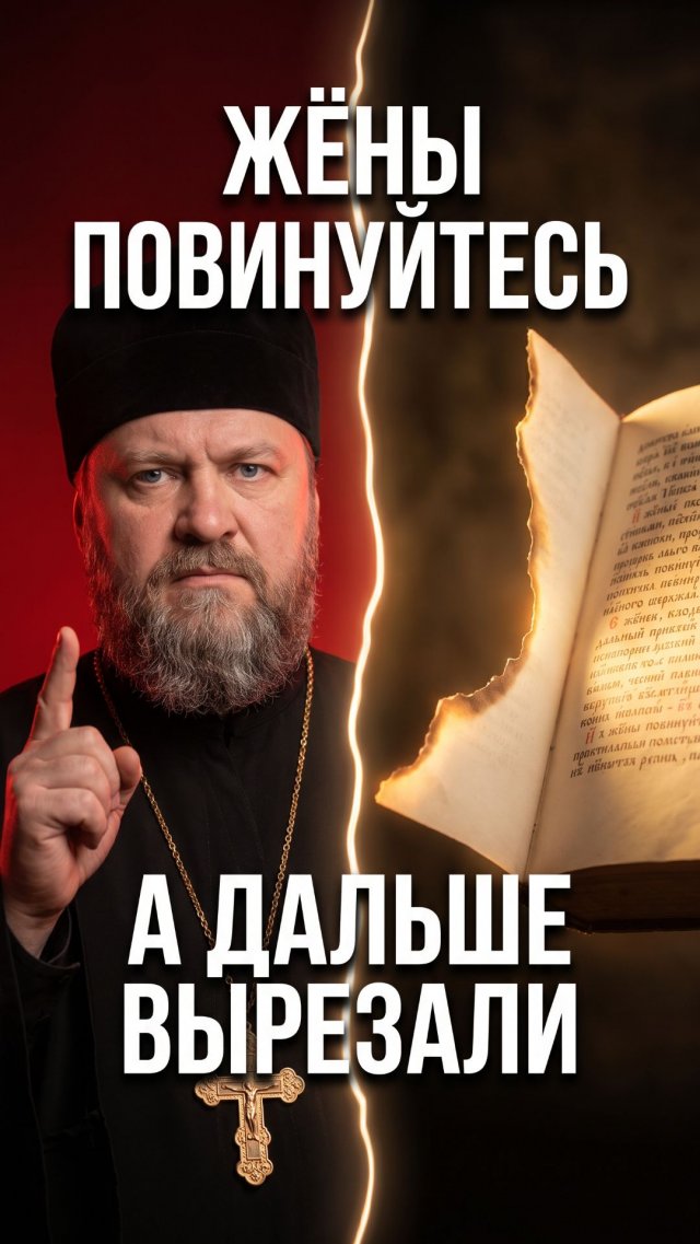Жены повинуйтесь — но что сказано мужьям? Вторая часть цитаты меняет всё Жены повинуйтесь — но что сказано мужьям? Вторая часть цитаты меняет всё
