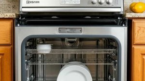 Встраиваем посудомоечную  машину в готовую кухню.