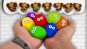 ШОКИ ТОКИ - сюрпризы с игрушками ЧЕБУРАШКА куда то спрятались Сможем мы их найти