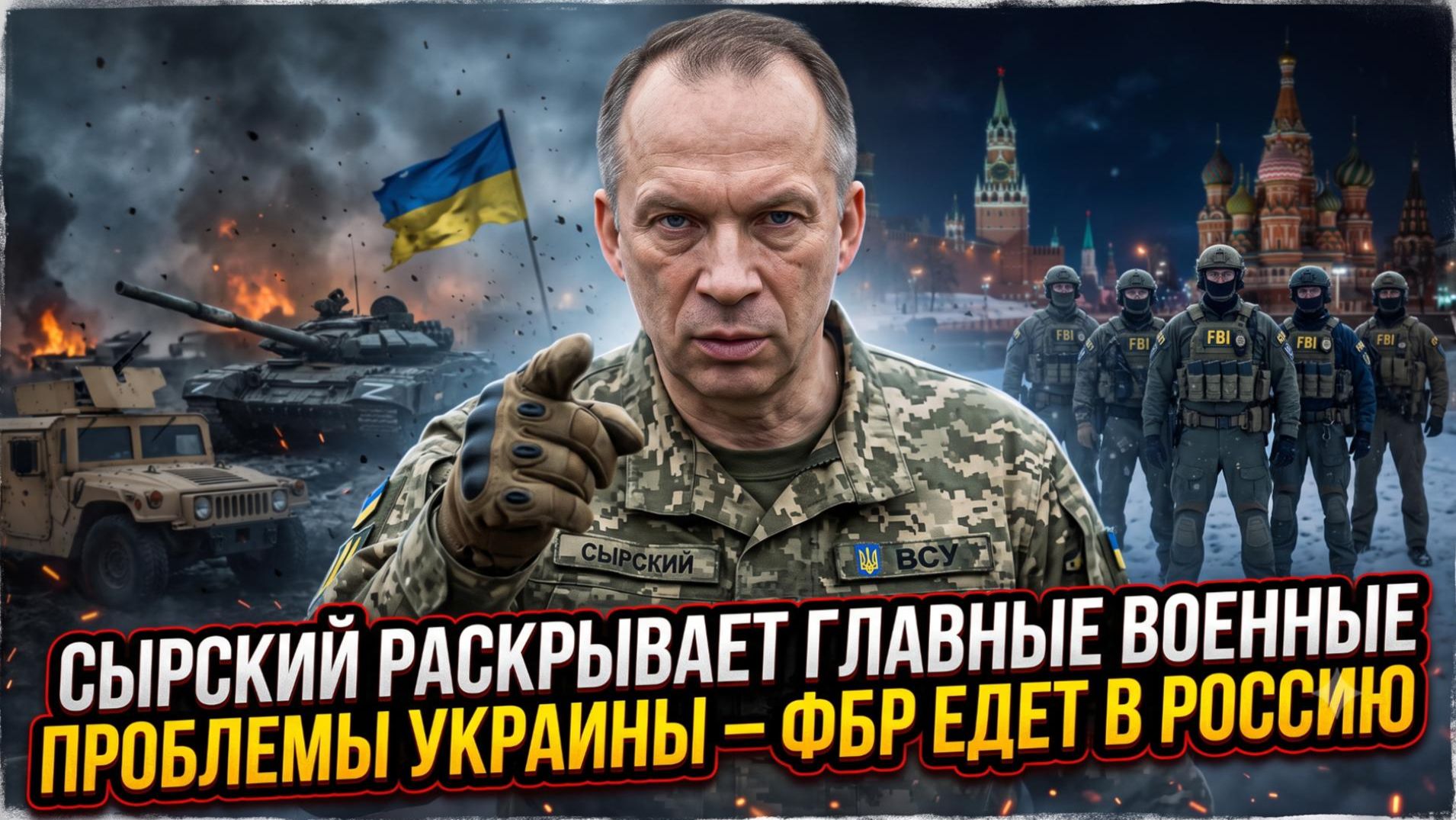 🚨Себастиан Сас | Сырский раскрывает самые большие военные вызовы Украины - ФБР едет в Россию смотреть онлайн