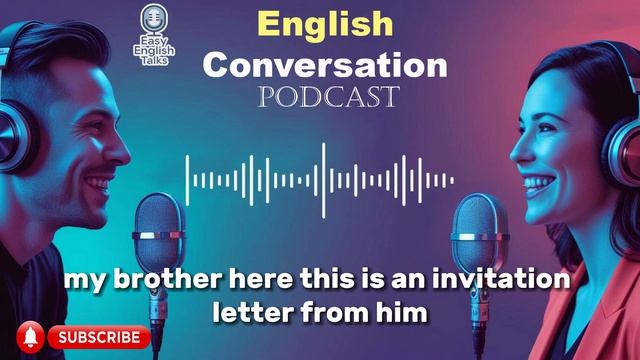 Applying for a Visa in English | Easy Conversation Practice | Ep.11 смотреть онлайн
