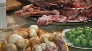 Дикая кухня. Шулюм из мяса серны.
