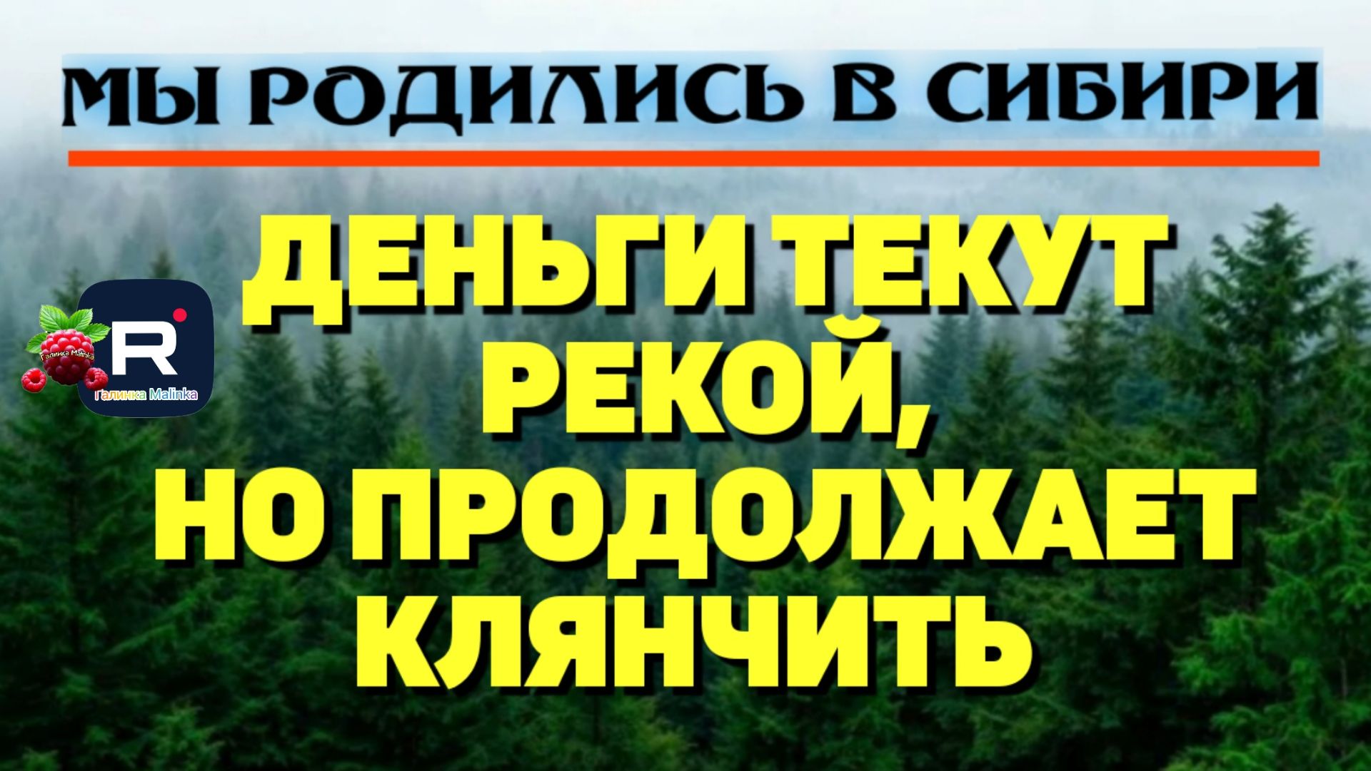 Деньги текут рекой, но продолжает клянчить /Мы родились в Сибири Обзор смотреть онлайн