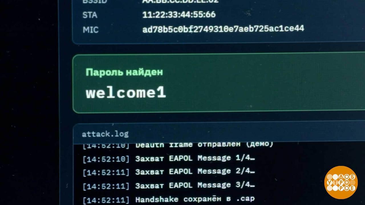 Домашний Wi-Fi : заходи кто хочет? Доброе утро. Фрагмент выпуска от 21.07.2026 смотреть онлайн