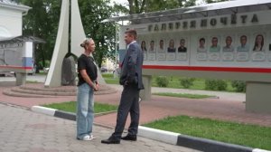 В Губкине обновили галерею почёта Лебединского ГОКа