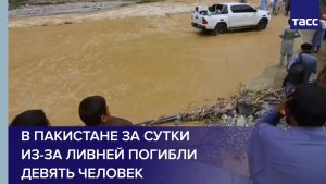 В Пакистане за сутки из-за ливней погибли девять человек