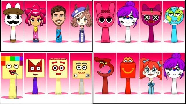 СПРУНКИ OC: ВСЕ ФАЗЫ | ПОЛНАЯ ПОДБОРКА ПЕРСОНАЖЕЙ INCredibox смотреть онлайн