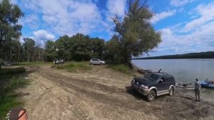 Место спуска моторных лодок на реке Обь село Каргаполово.