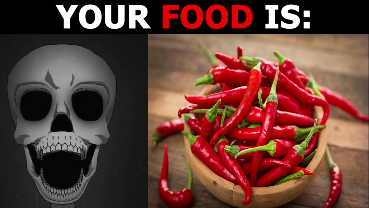 YOUR FOOD IS: