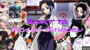•, Hashiras React To Kocho Shinobu🦋, Gcrv, Demon Slayer, ⚠️Spoilers⚠️(Ships) Giyushino, •