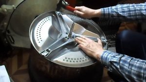 Ремонт стиралки Самсунг Diamond своими руками. Замена крестовины, часть 2
