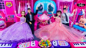 Играем в игрушки из мультика принцесса кукла Барби. Мультфильм для детей. ASMR АСМР