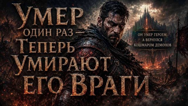 АУДИОКНИГА ПОЛНОСТЬЮ | Умер один раз — теперь умирают его враги | ПОПАДАНЦЫ | Книга 1
