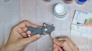 Раскрашивание гипсовой игрушки «Козлик»
