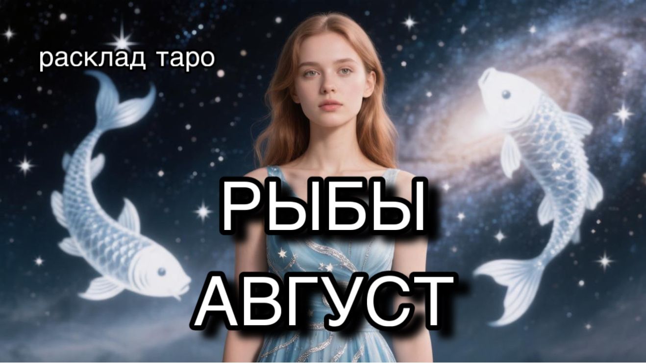 РЫБЫ таро прогноз на август 2026 [расклад таро] [гадание онлайн]