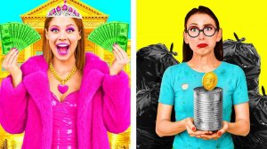 Богатые студенты vs Бедные студенты # Удивительные Лайфхаки и Хитрости от Fun Teen