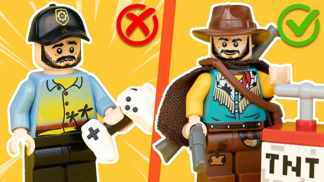 Я Пытаюсь ВЫЖИТЬ На ДИКОМ ЗАПАДЕ LEGO Версия [SewaParts]