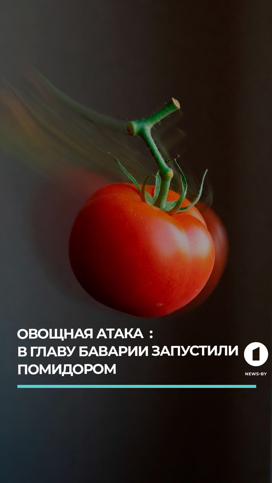 На главу Баварии Маркуса Зёдера совершена "овощная атака" смотреть онлайн