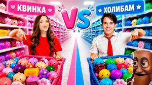 Я Vs КВИНКА! КТО БЫСТРЕЕ УБЕРЕТ АНТИСТРЕСС-ИГРУШКИ В МАГАЗИНЕ ROBLOX?😱