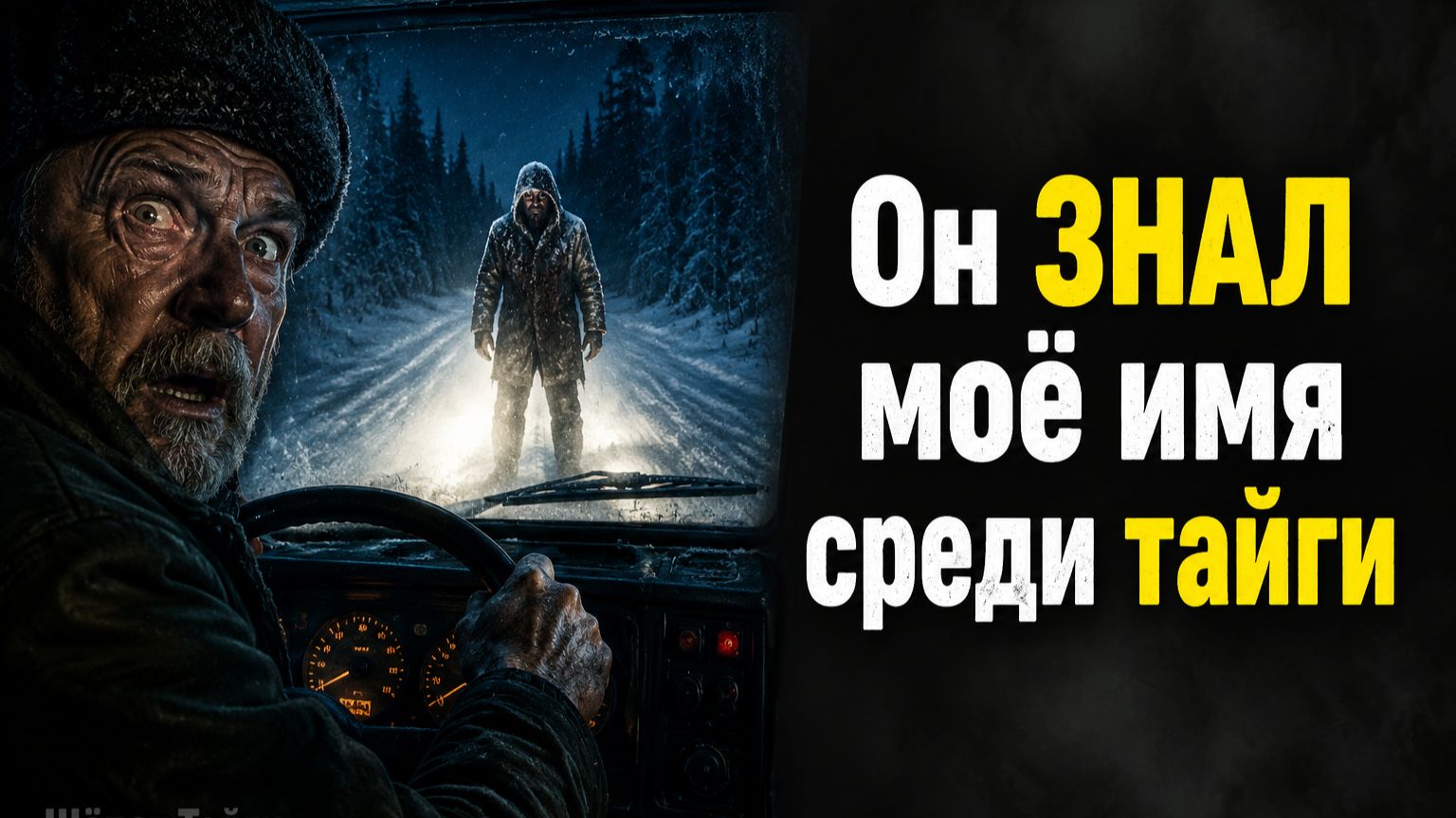 Незнакомец на зимнике назвал водителя по имени смотреть онлайн