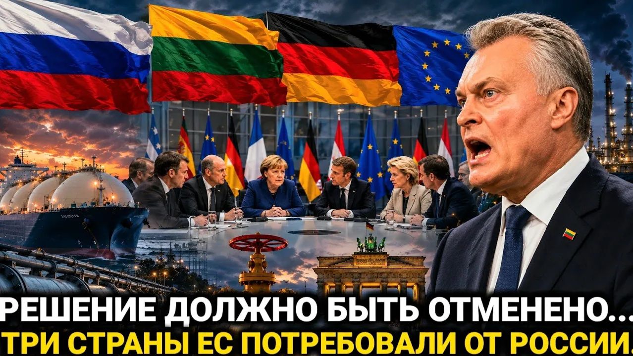 Москва Сделала Неожиданный Ход! Литва Не Ожидала Этого! В Берлине Объявили Неожиданное Решение! смотреть онлайн
