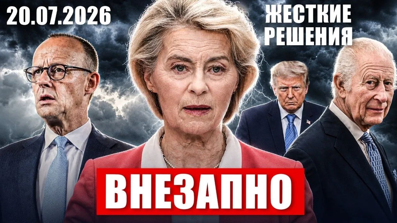 Внезапно. Серьёзные решения в Евросоюзе. В Германии не ожидали. Новости сегодня смотреть онлайн
