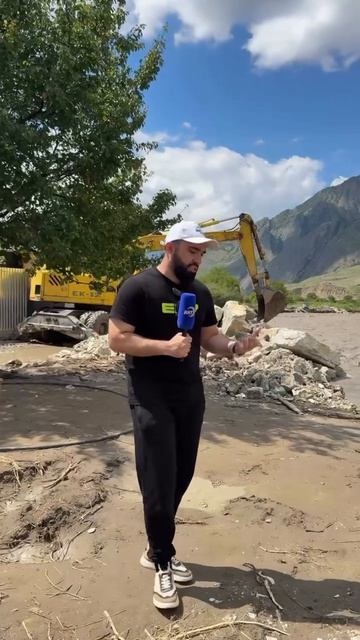 Сады села Кикуни Гергебильского района под водой.