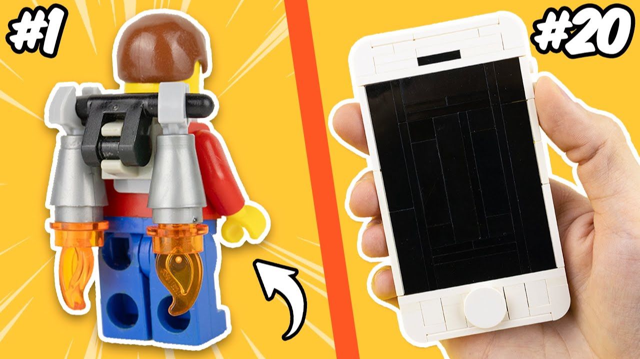 20 LEGO Идей за 9 МИНУТ [SewaParts]