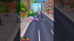 Talking Tom Gold Run [iPad] Gameplay