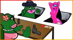 АМОГУС против ПЕПЕ и Его Страшной Тайны!!!