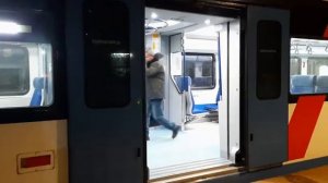 С новой маской» Электропоезд ЭГ2Тв-008 «Иволга«сообщением Подольск-Нахабино(D2)